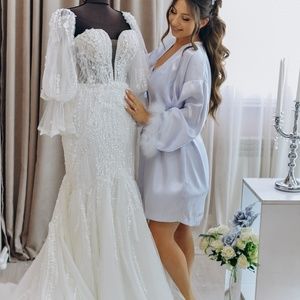 Martina Liana Trumpet/ Mermaid Wedding Dress